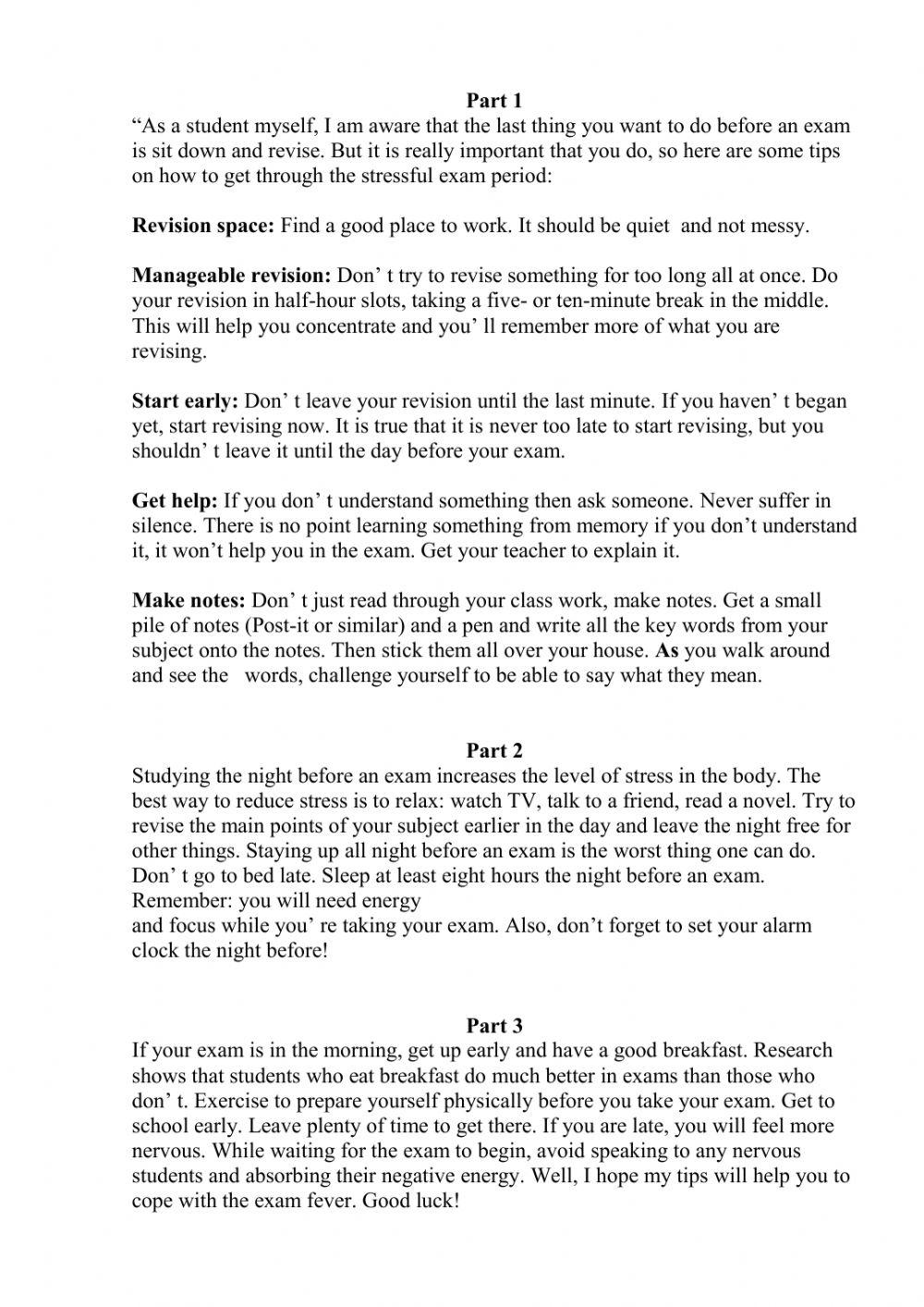 9 класс 9 юнит урок 4 worksheet | Live Worksheets