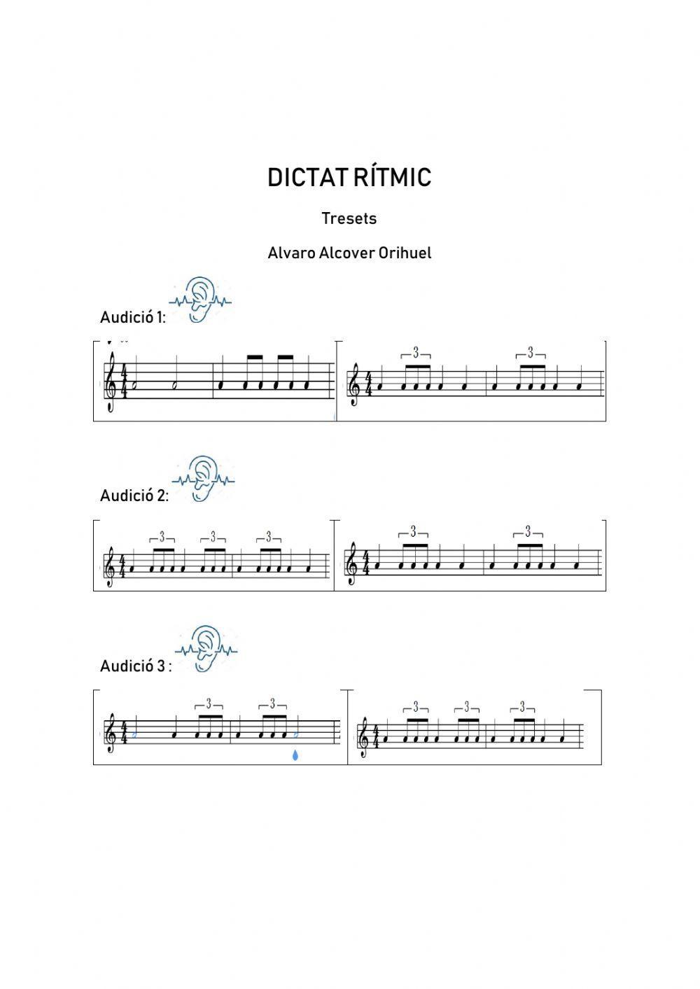 Dictat rítmic 4