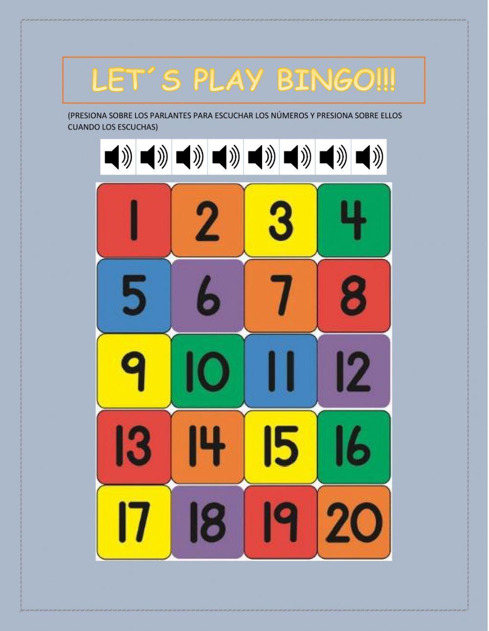 Let-s play bingo!