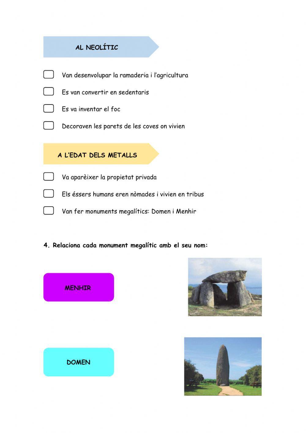 La prehistòria La prehistòria