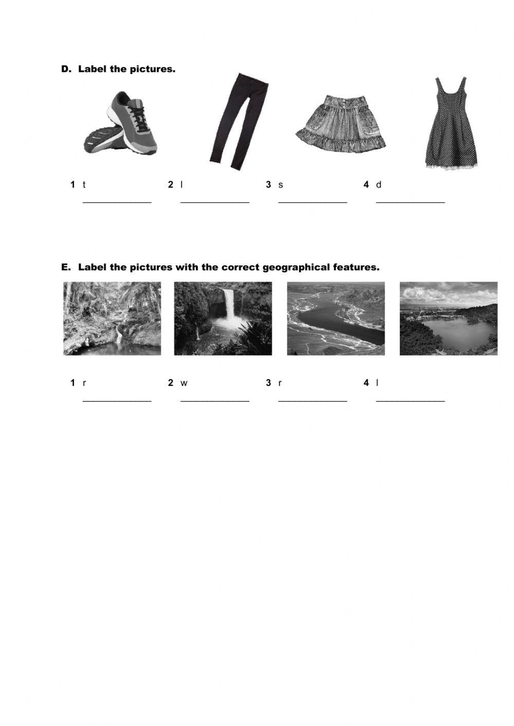 Right on 1 Unit 5 Vocabulary Quiz