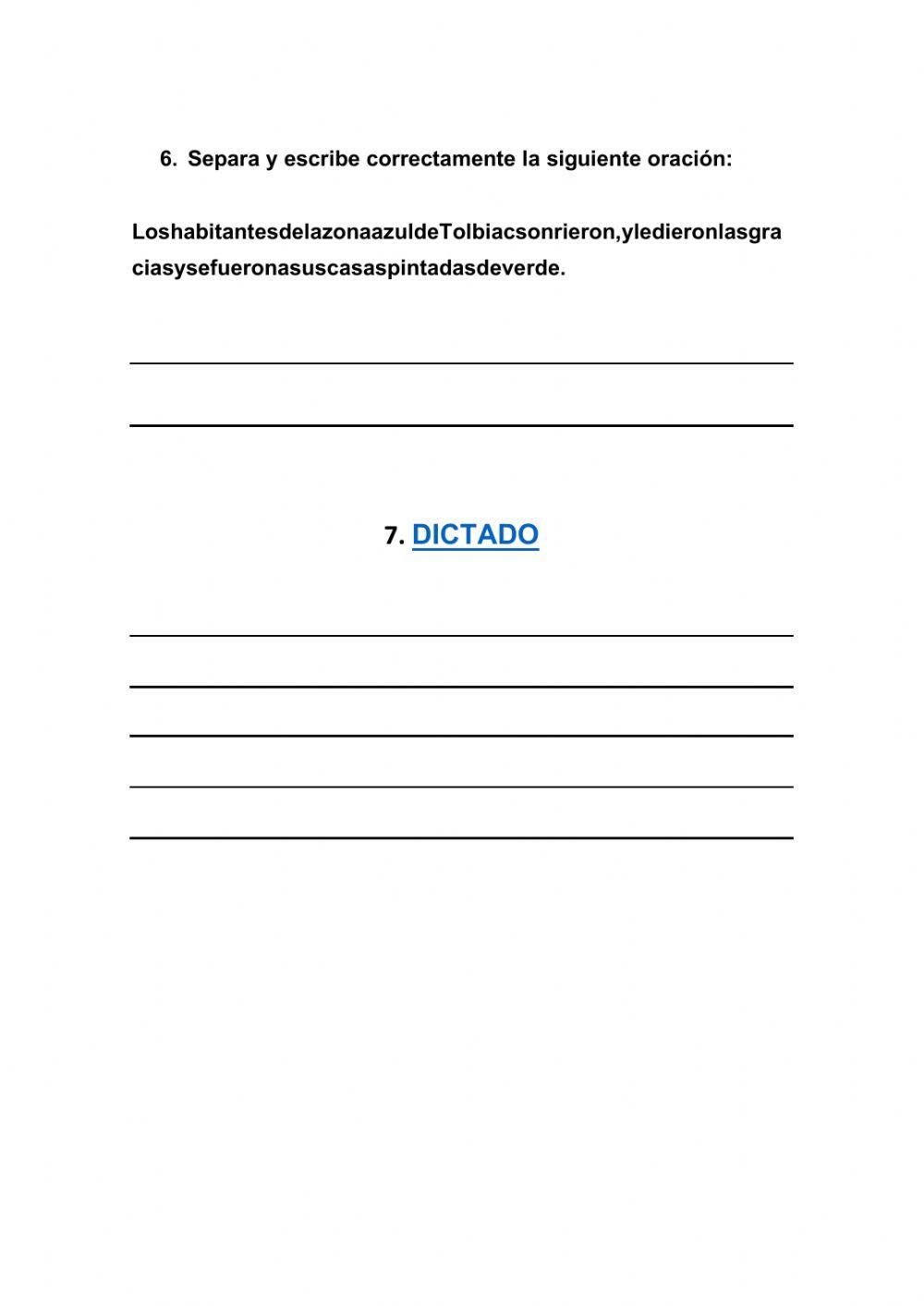 seguimiento lengua 2º