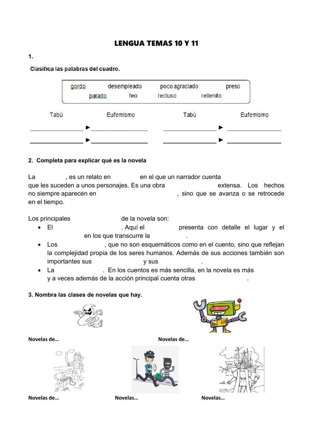 Evaluación UD 10 y 11
