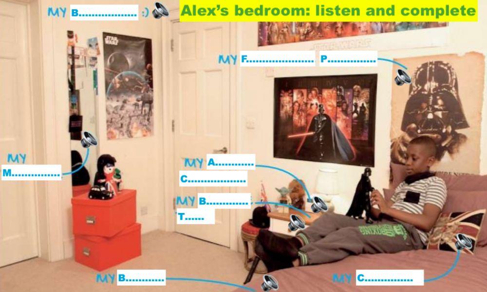 Alex's bedroom