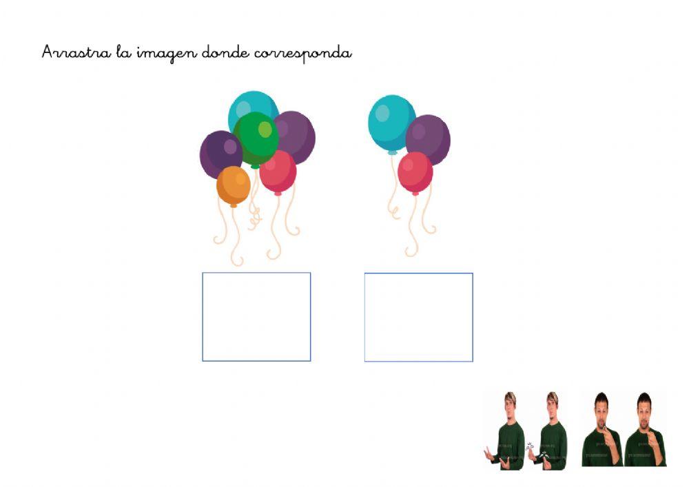 Cuantificadores básicos: muchos-pocos L.S.E