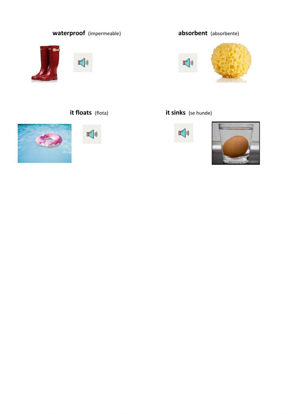 Properties of materials