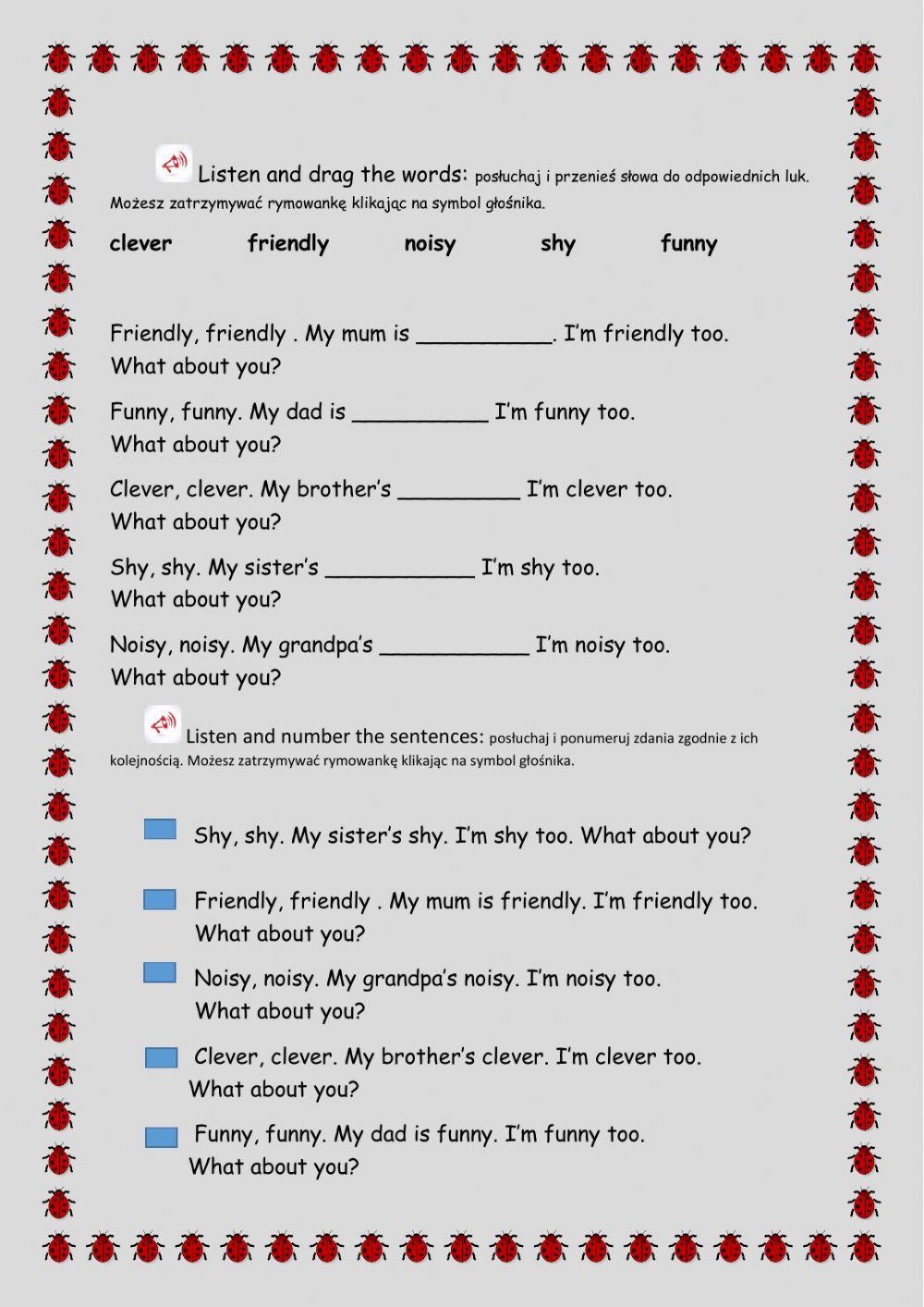 Bugs Team 1 unit 5 chant