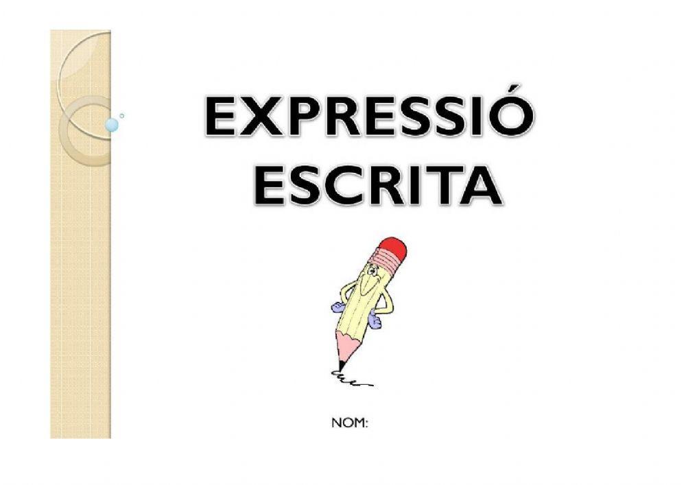 Expressió escrita
