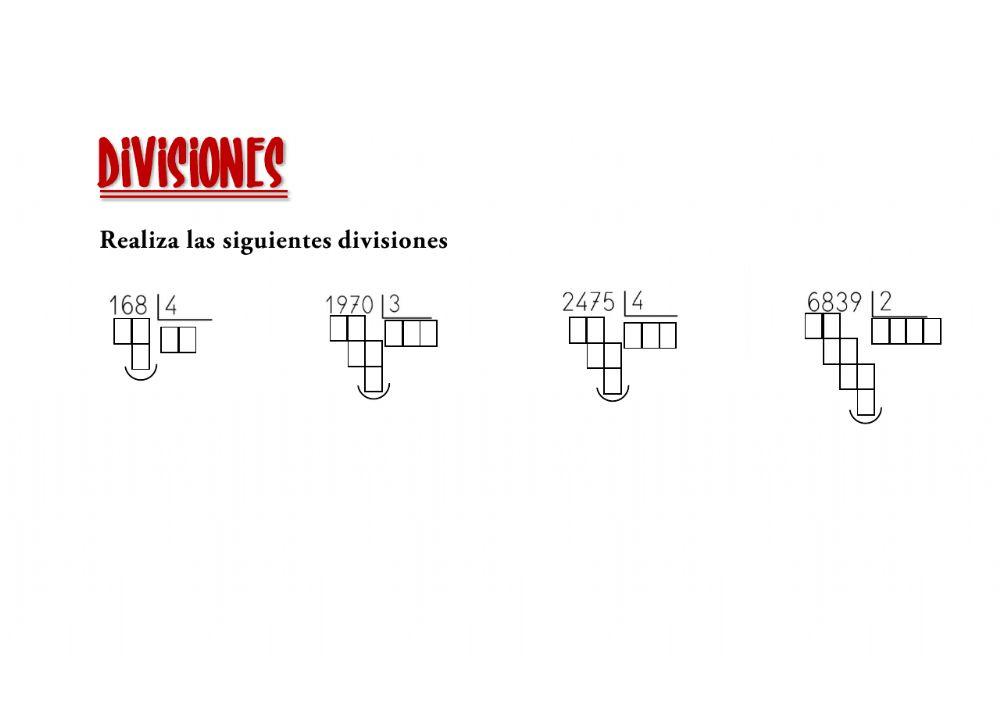 Divisiones