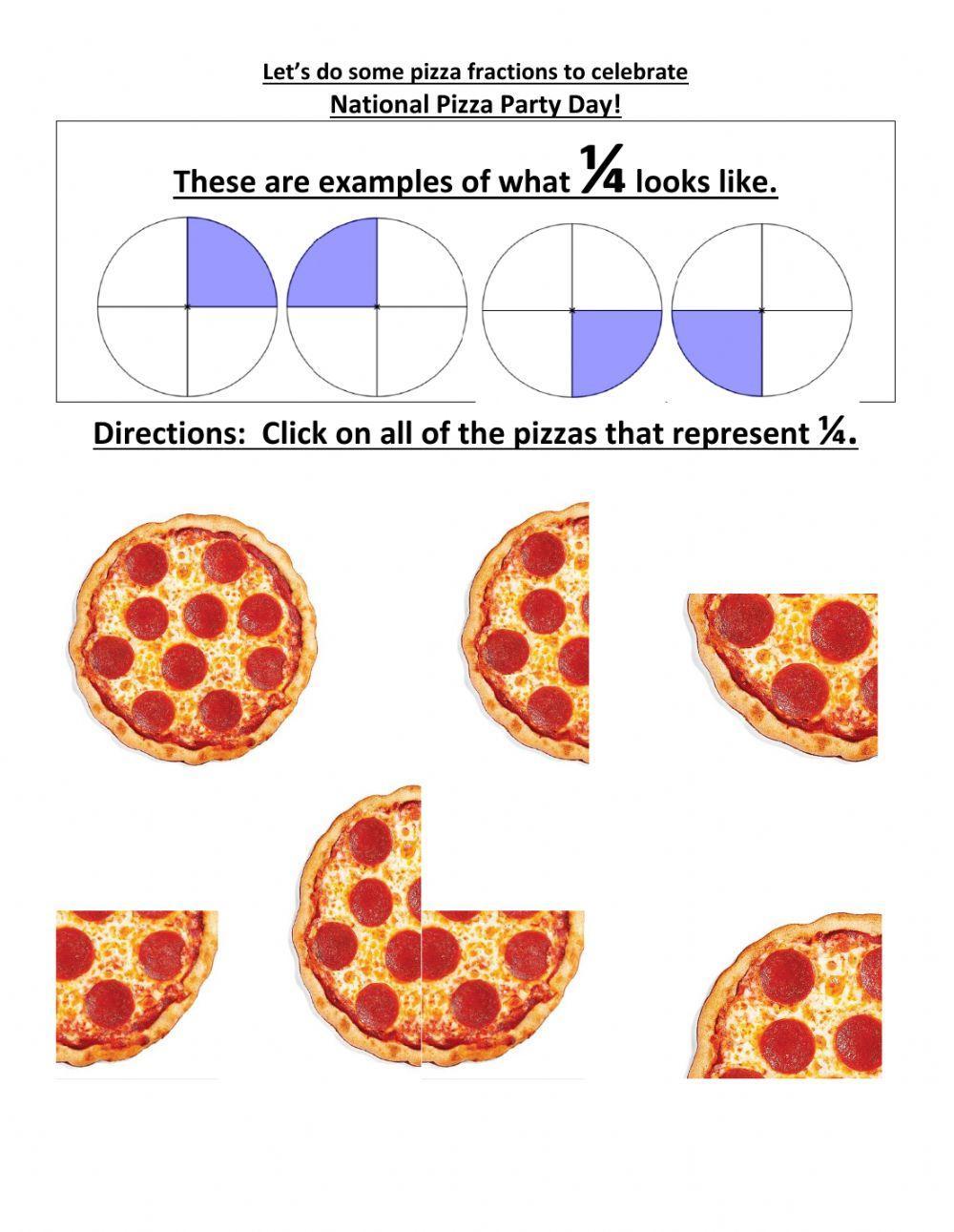 Pizza Fractions