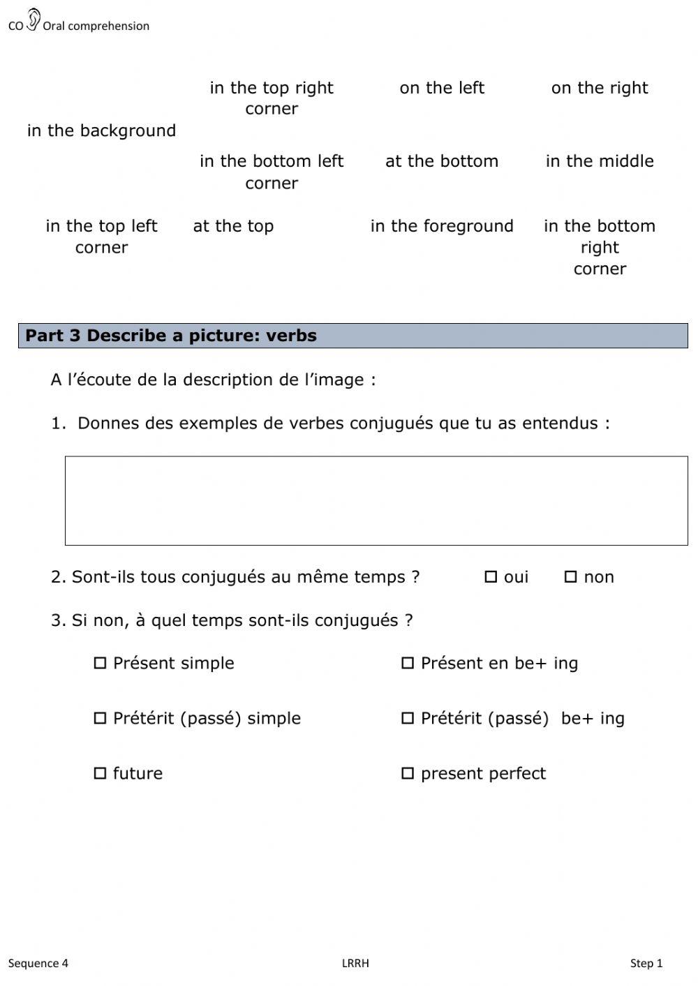 Listening description cover bool LRRH