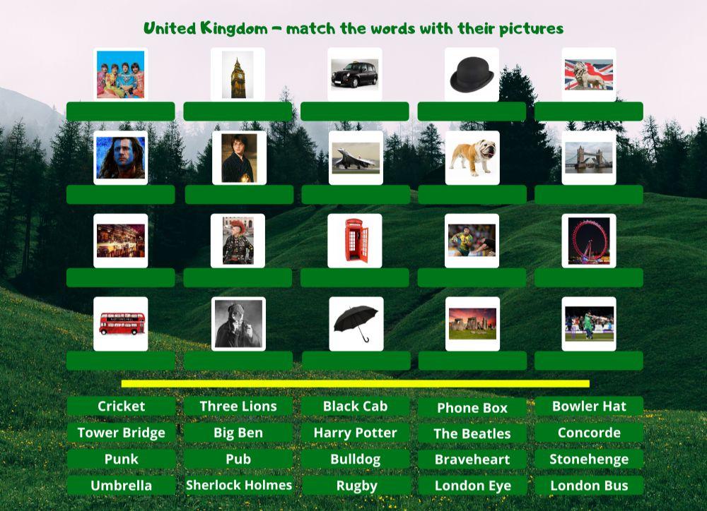 Icons of the United Kingdom