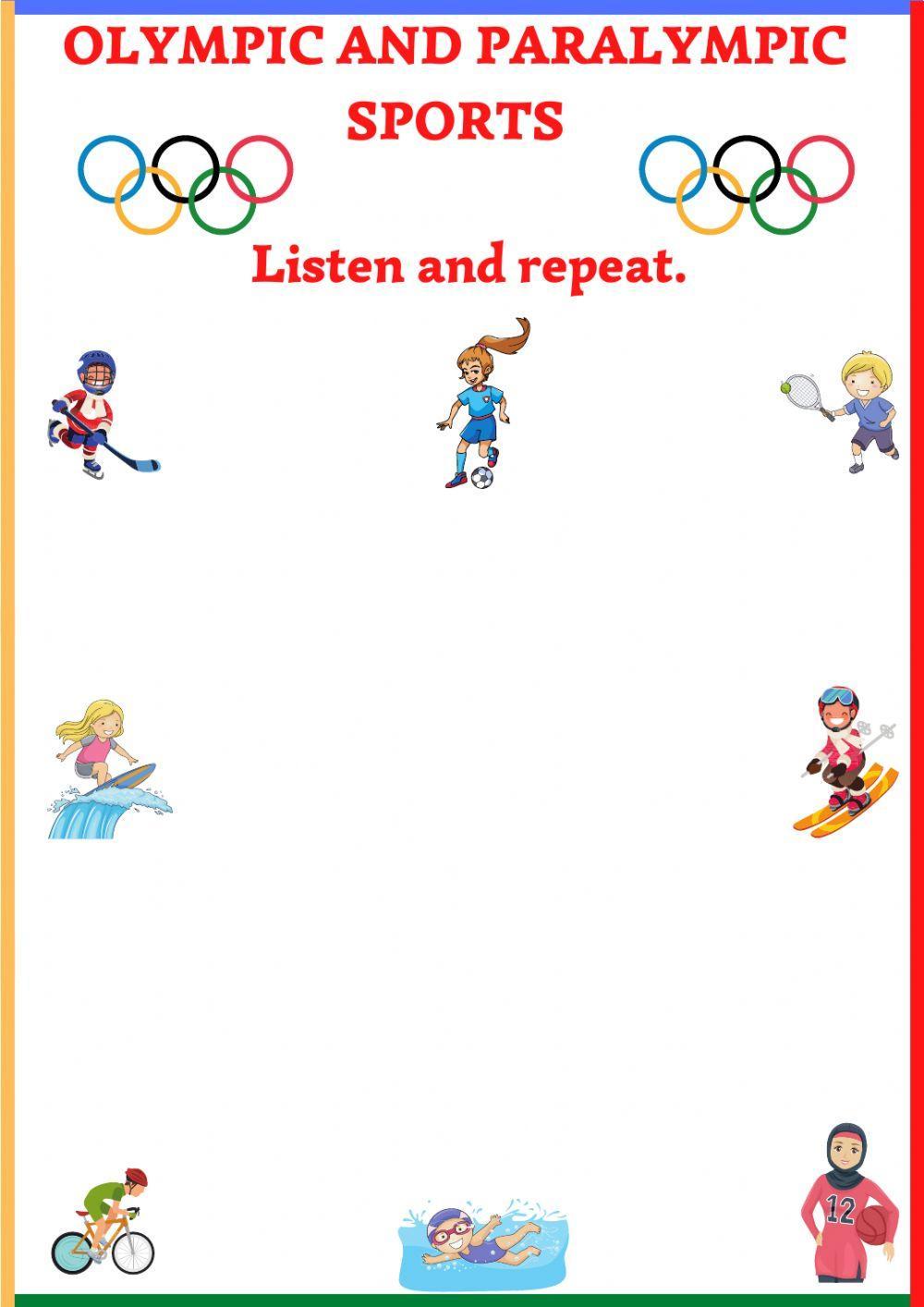 Olympic sports