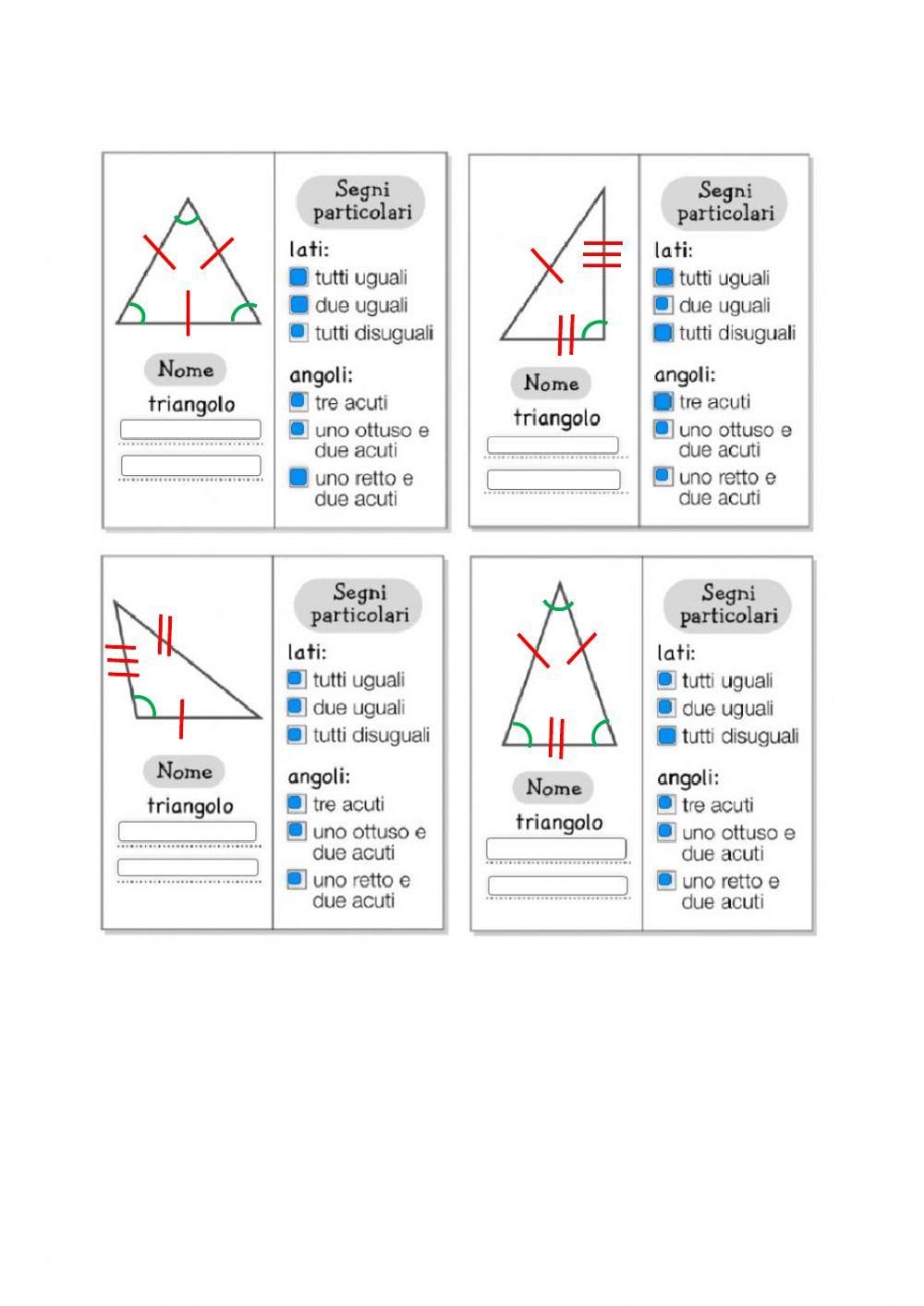 I triangoli