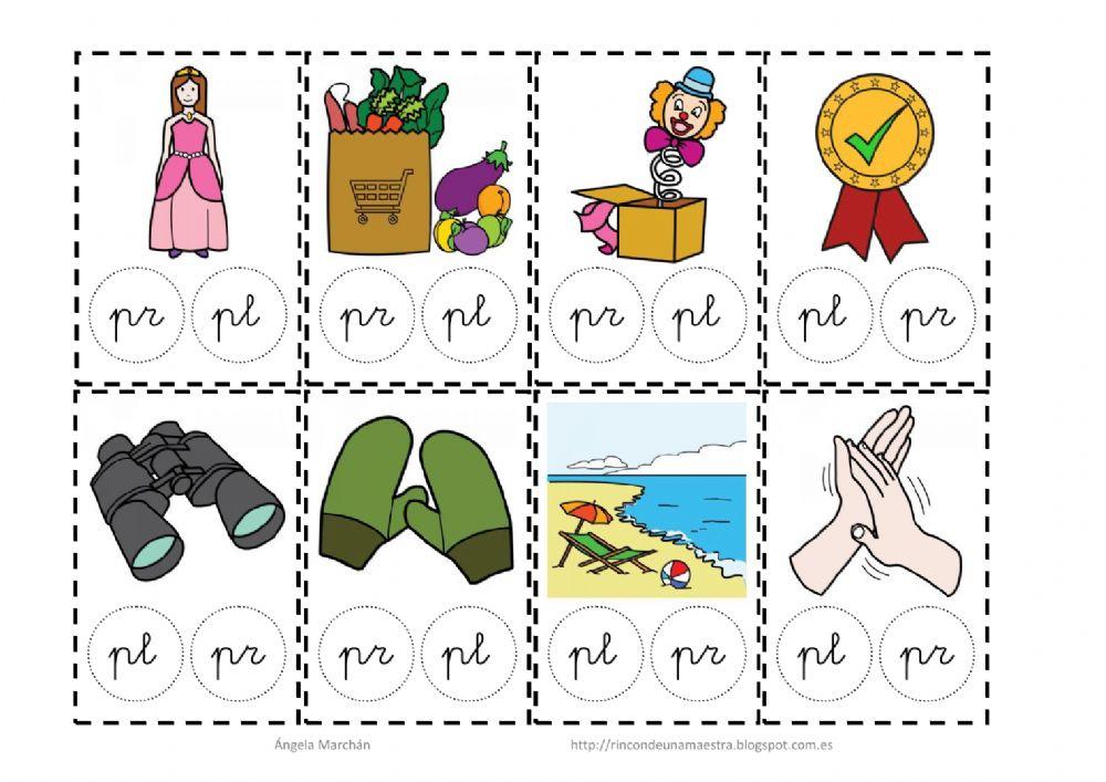 Completar palabras trabadas