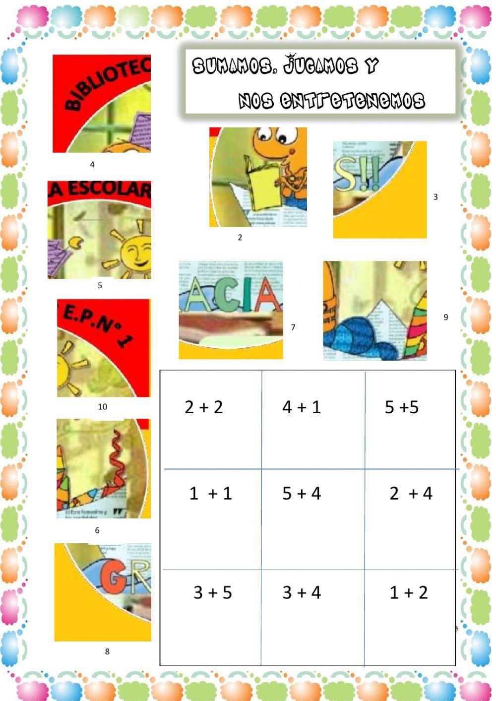 SUMAMOS Y JUGAMOS