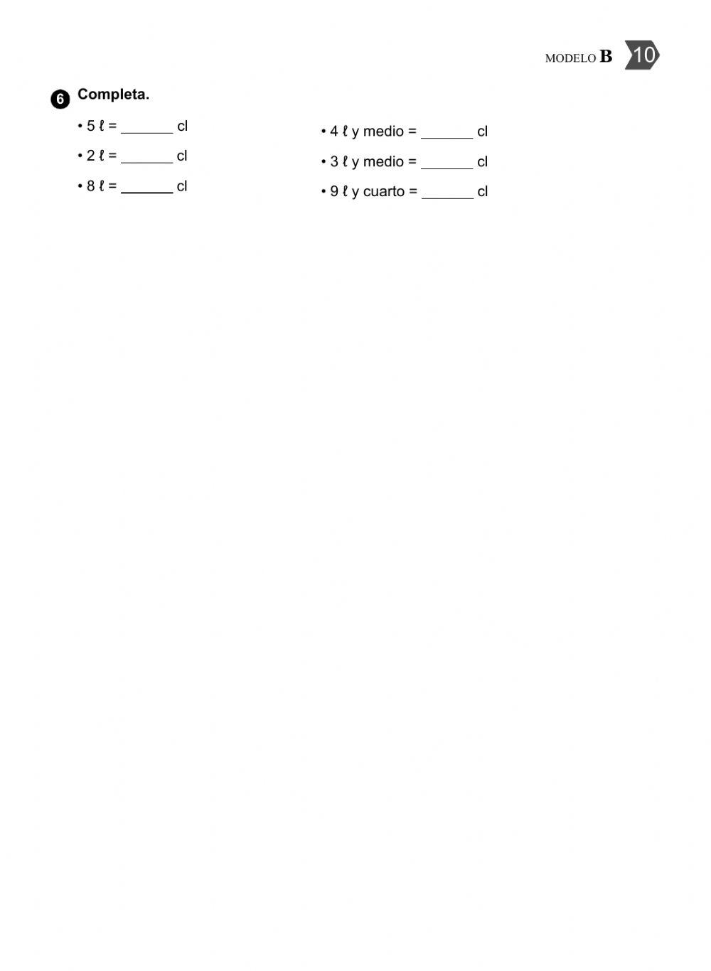 Prueba de unidades de medida