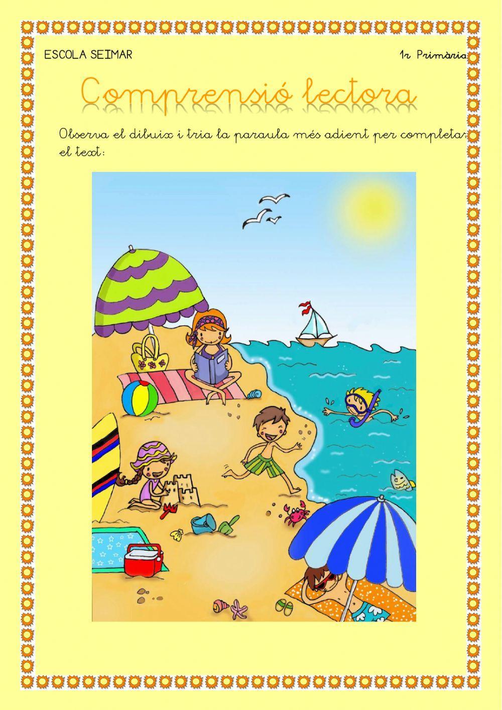 La platja La platja