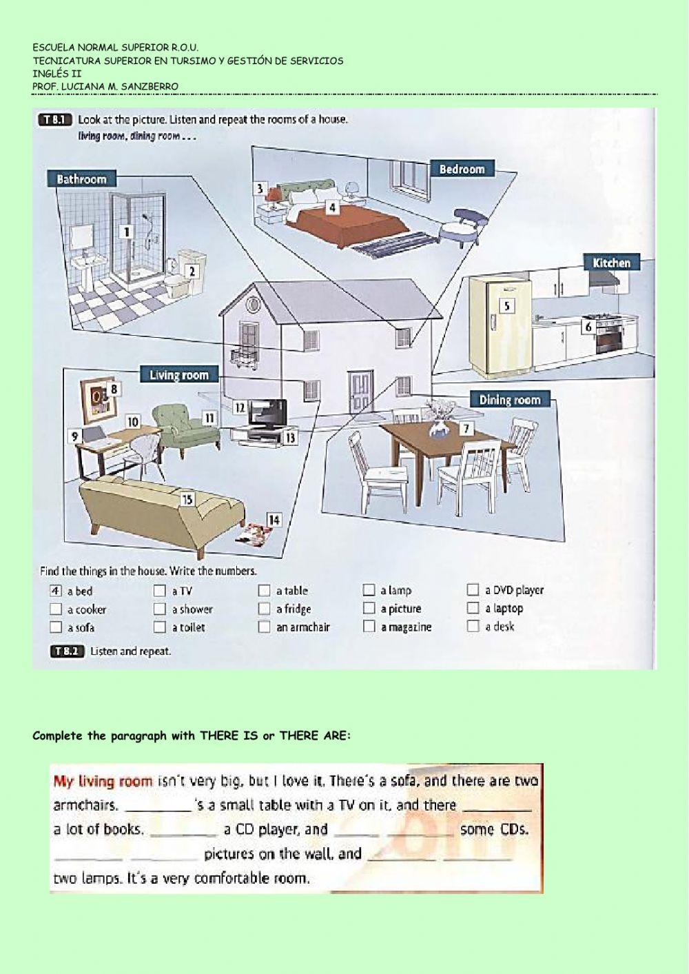 Homes - There is-are