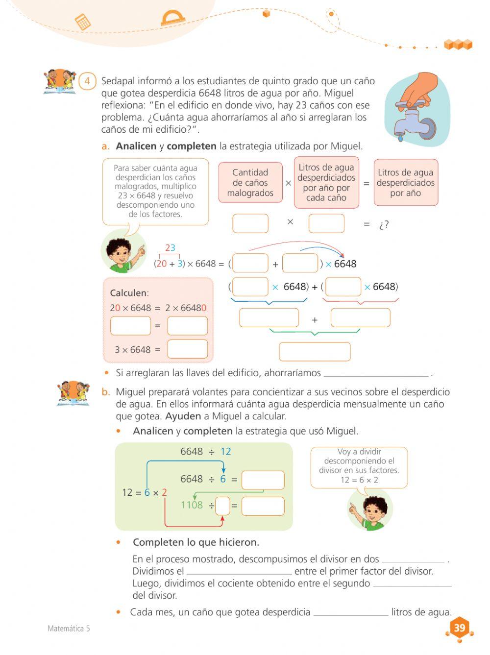 Problemas multiplicando y dividiendo