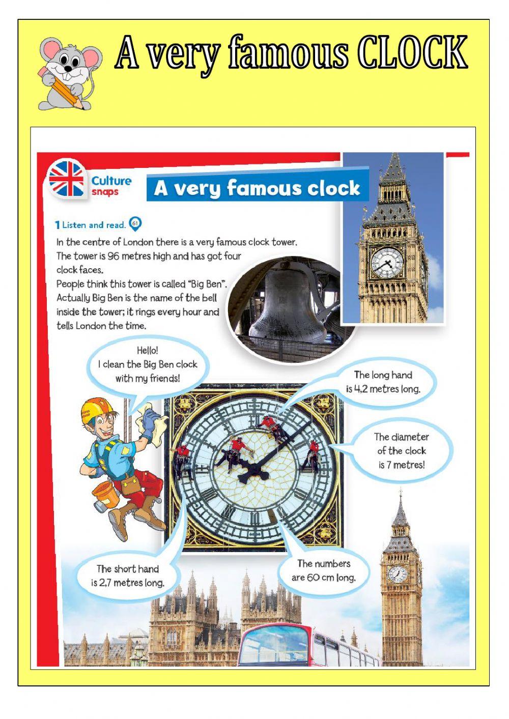 A famous clock