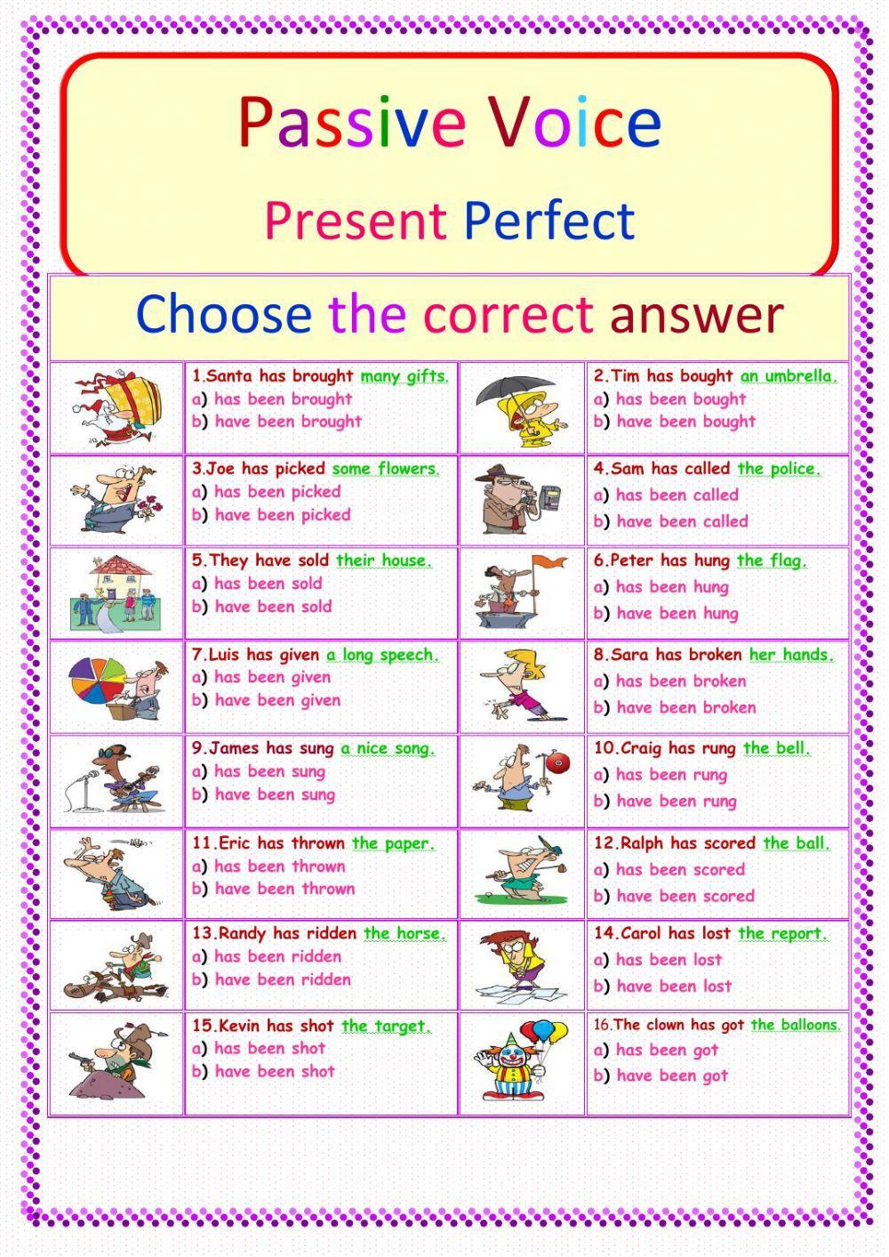 Passive Voice - Present Perfect