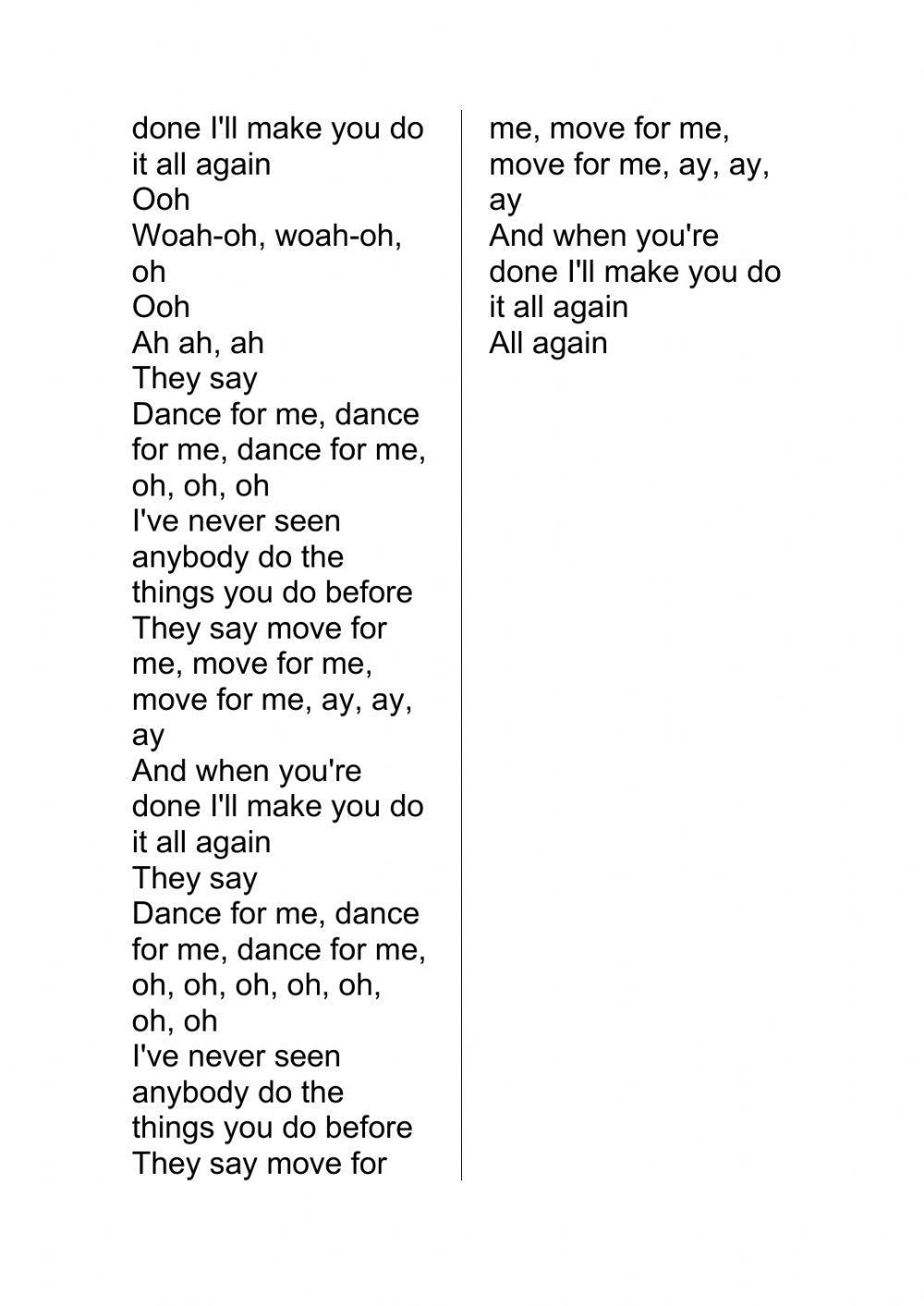 Dance Monkey Lyrics