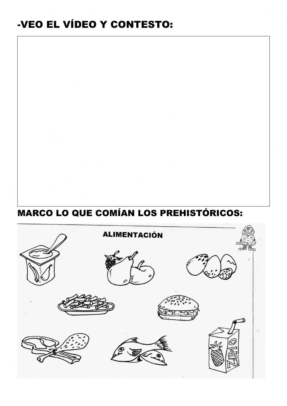 La alimentación en la prehistoria