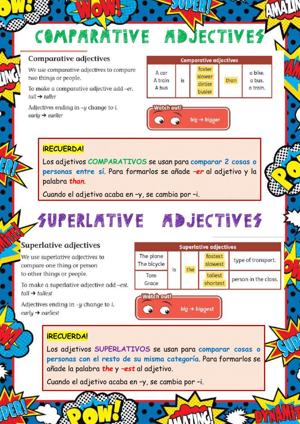 Comparatives & Superlatives