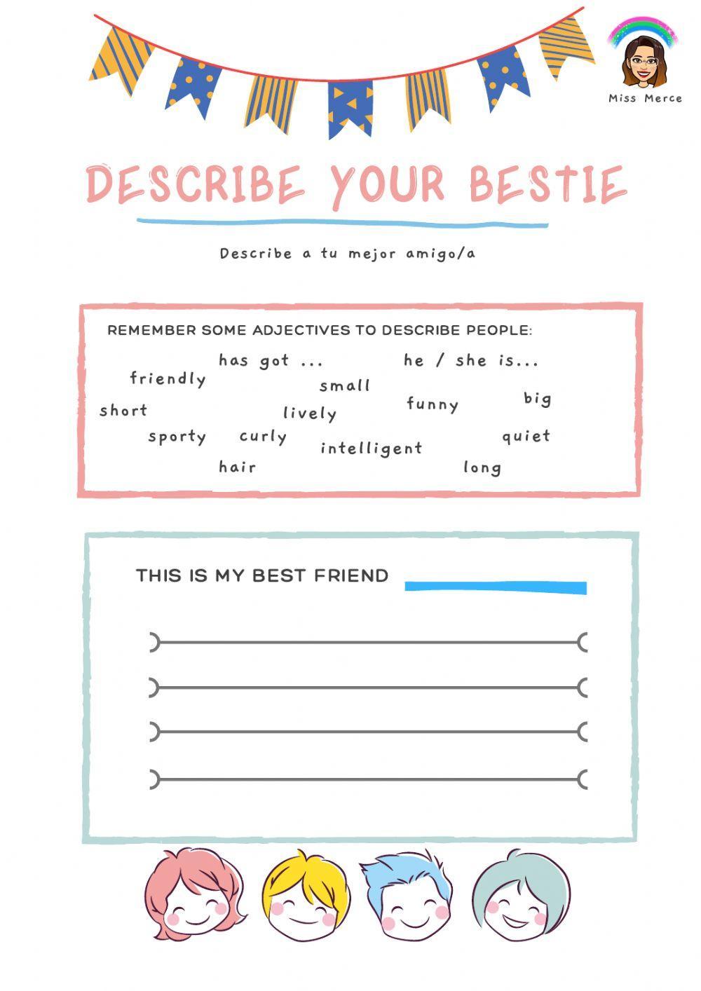 Describe your bestie
