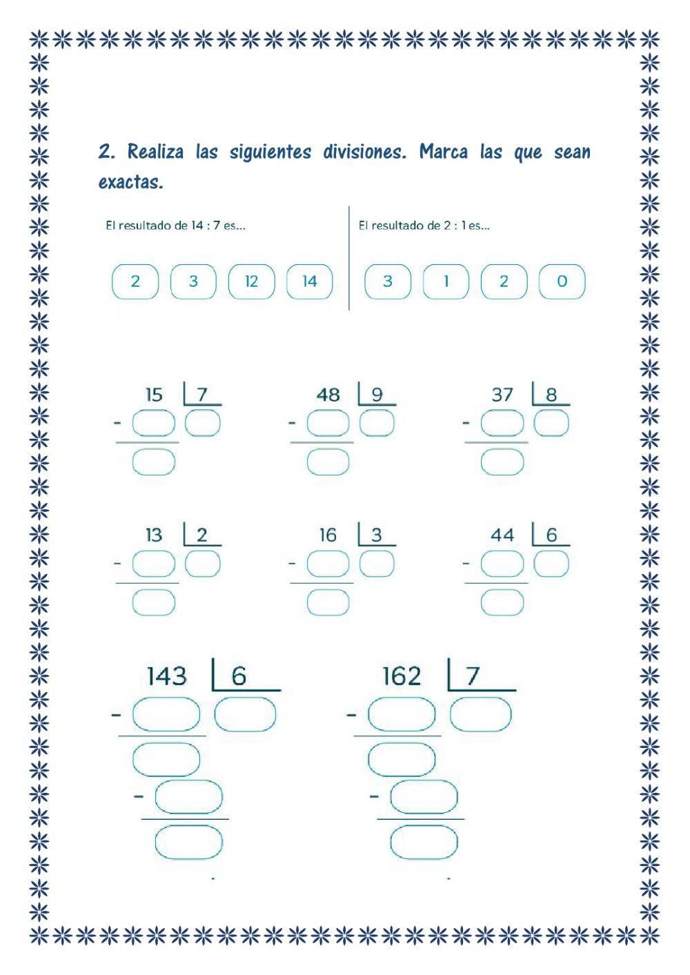 Operaciones básicas