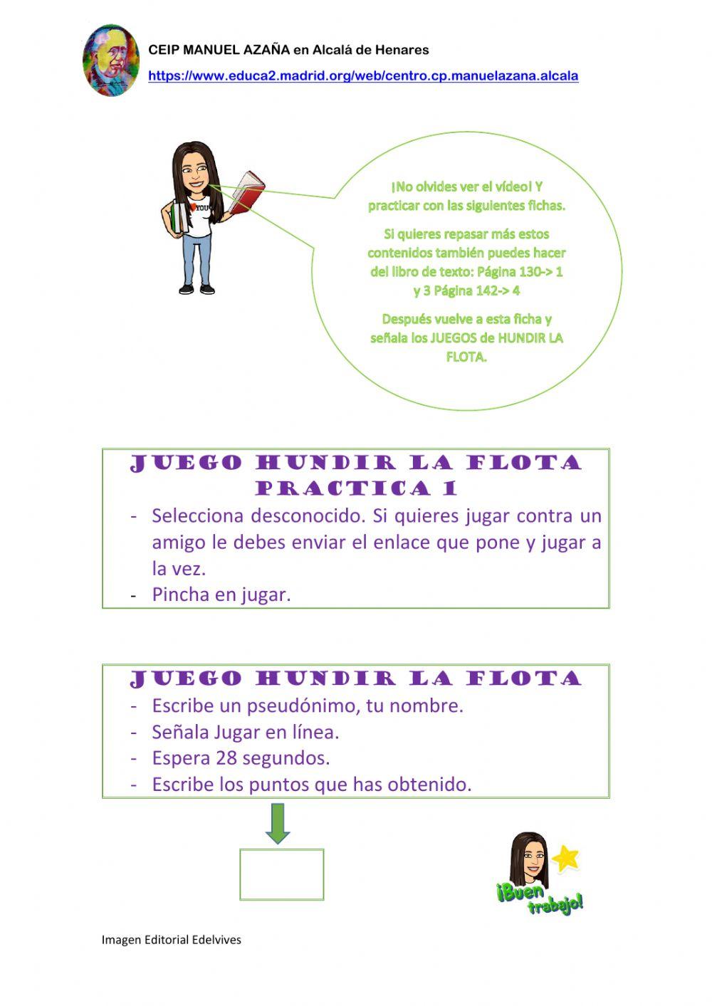 Representación puntos en un plano