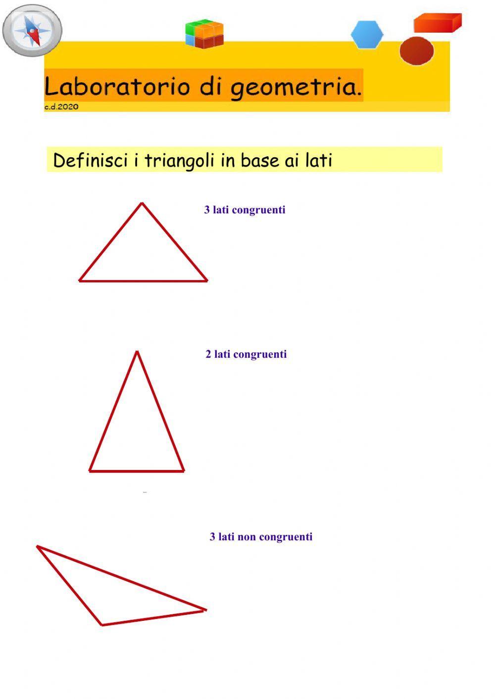 Triangoli in base ai lati