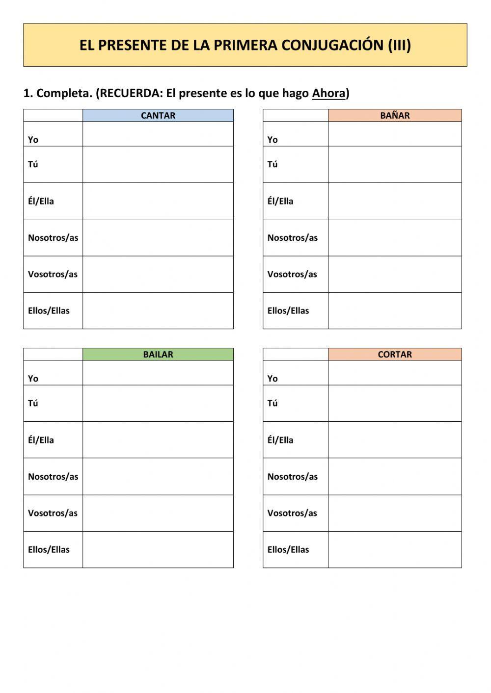 Presente cantar(III)