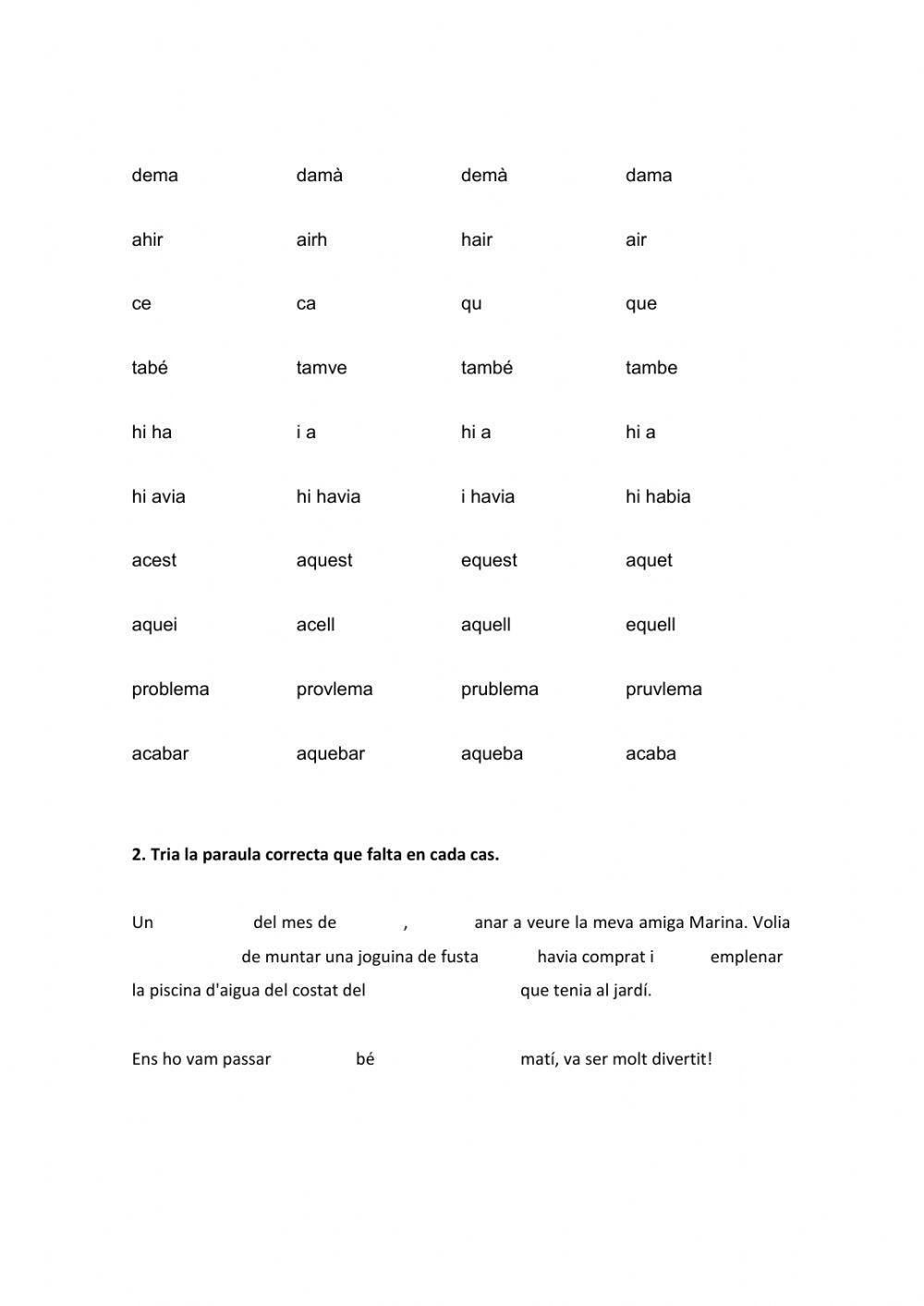 Paraules imprescindibles