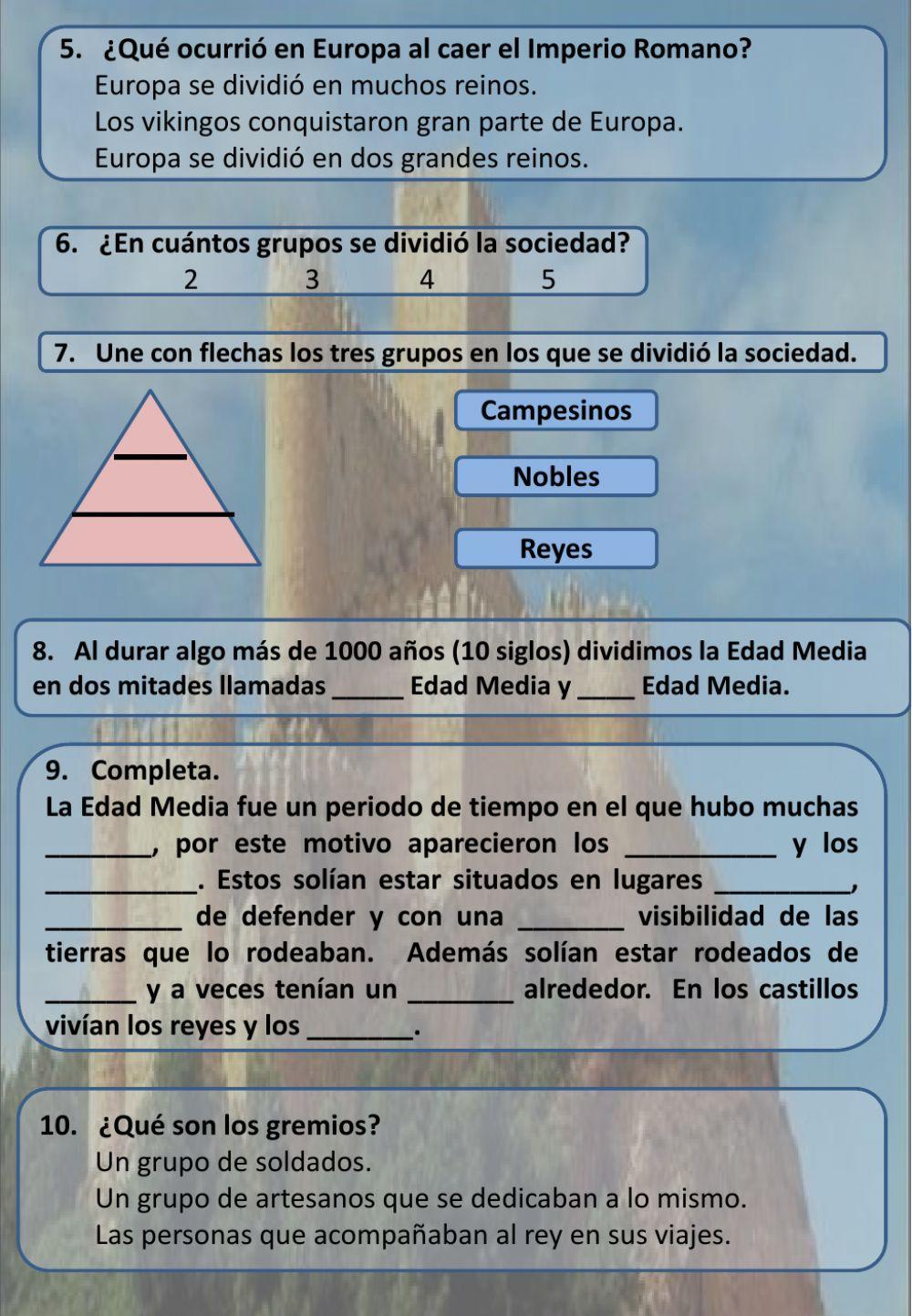 La Edad Media La Edad Media