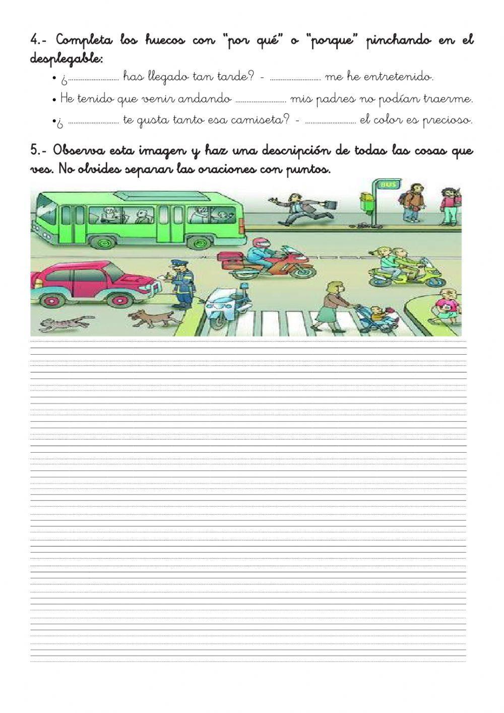 Adverbios de tiempo,onomatopeyas, pronombres interrogativos y