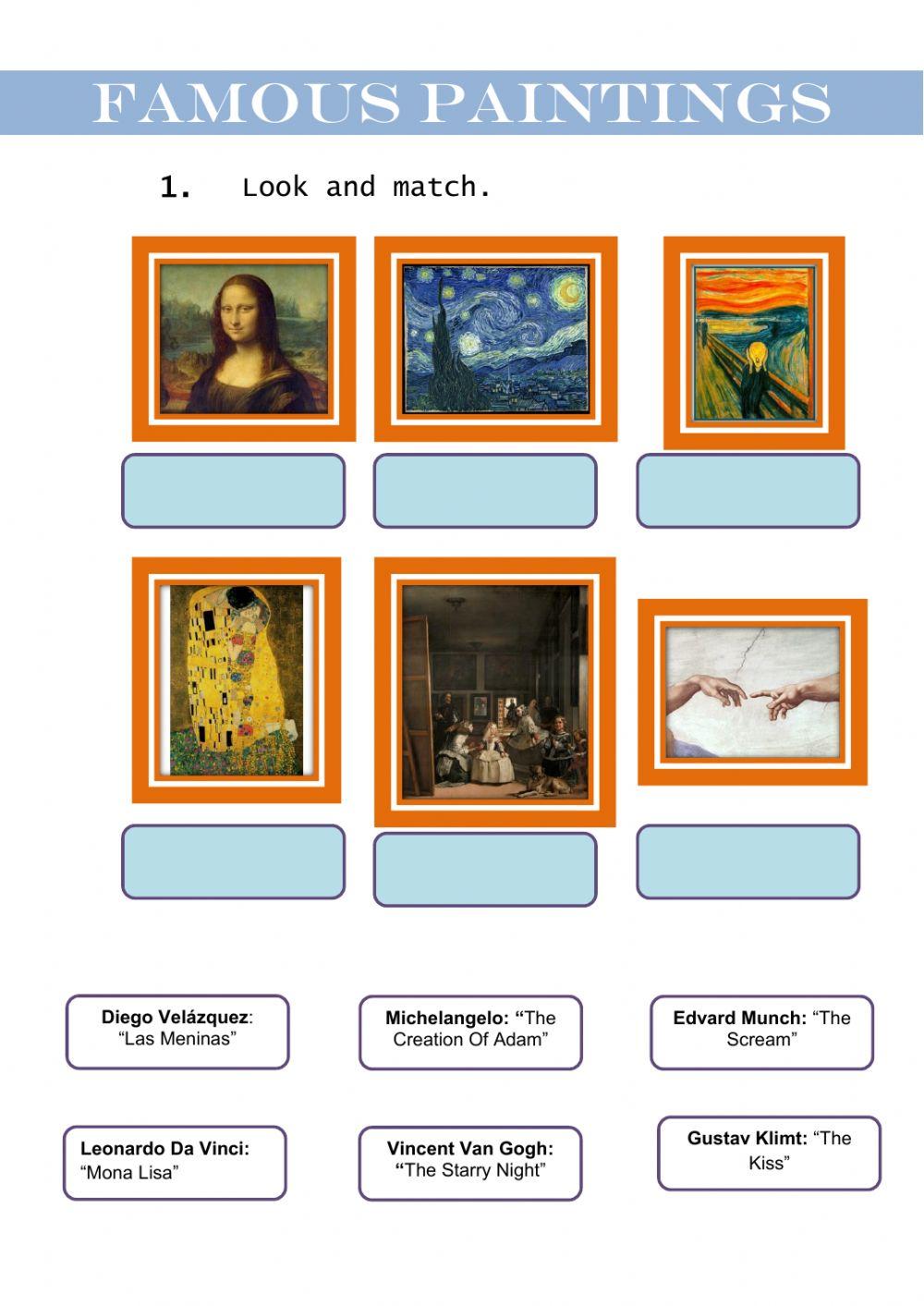Famous paintings 1