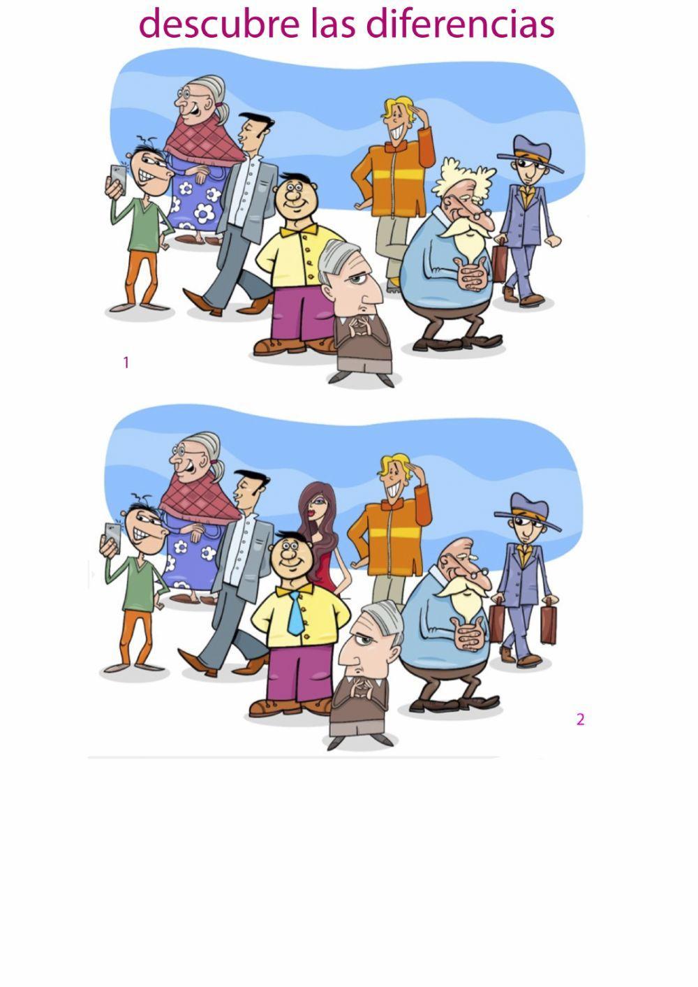 Descubre las diferencias