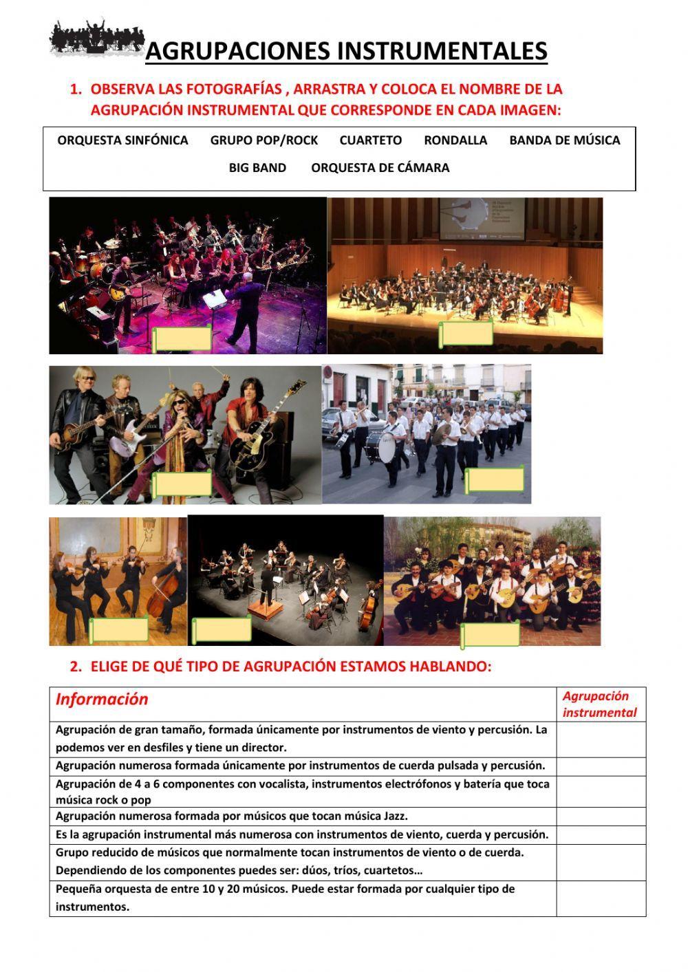 Prueba Agrupaciones instrumentales