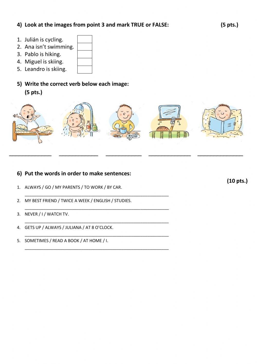 English - 1st year - iam