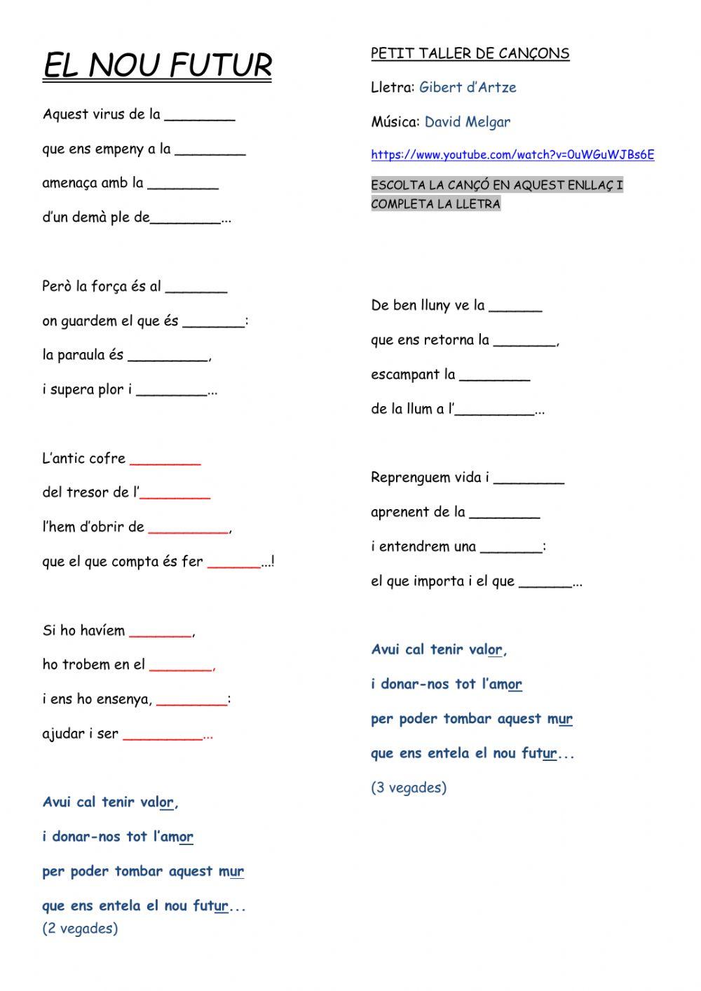 EL NOU FUTUR - Petacamúsics