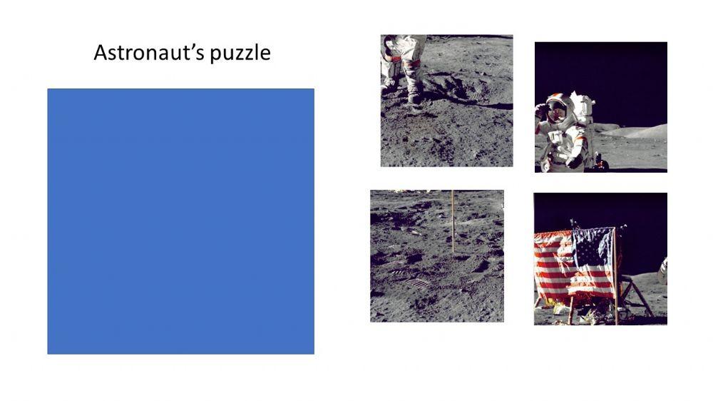 Astronaut's puzzle 1