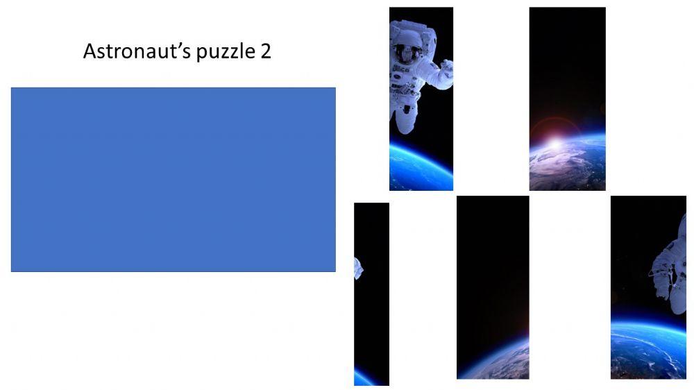 Astronaut's puzzle 2