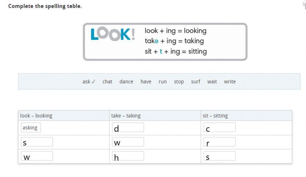 GO GETTER 2- UNIT 3-ACTIONS IN PROGRESS