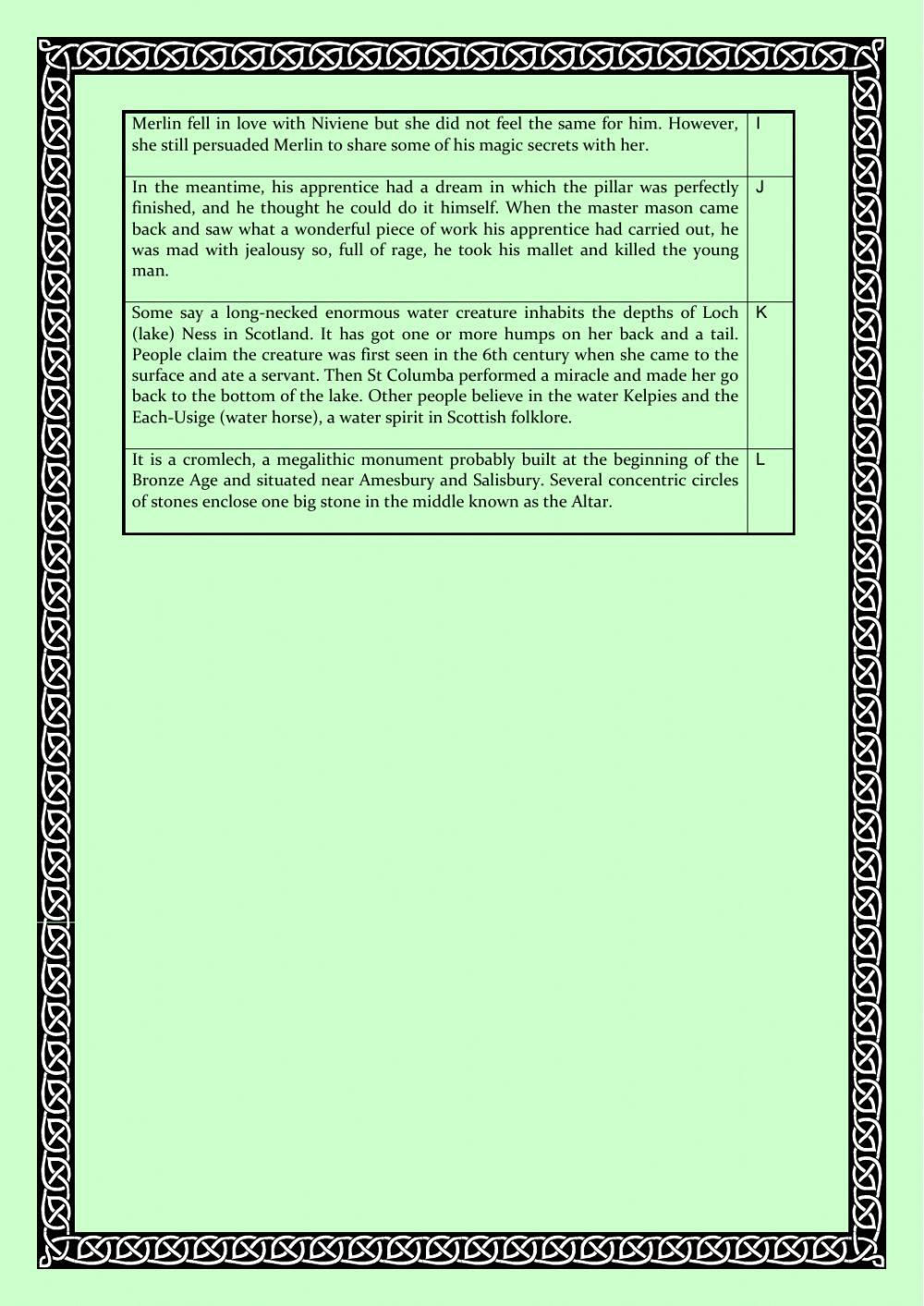 British and Irish legends RC 2