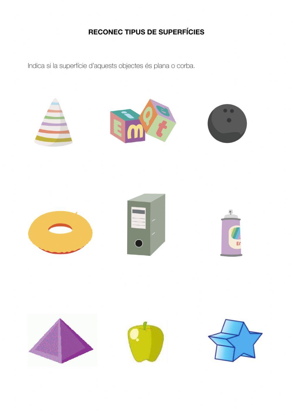 Superfícies planes i corbes