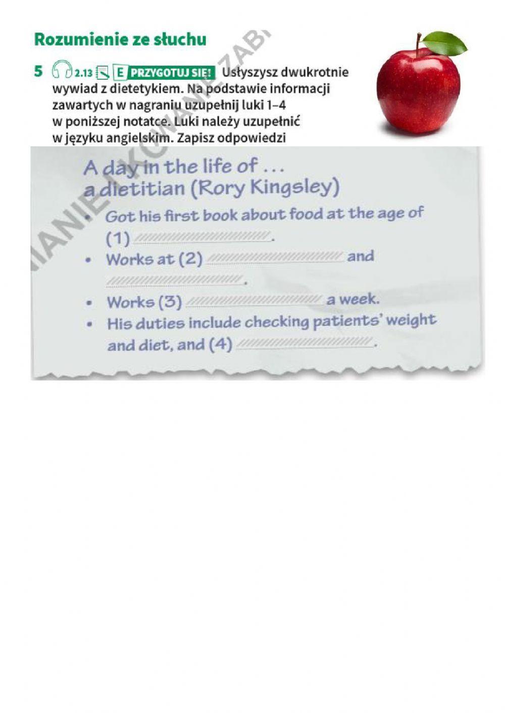 Egzamin ósmoklasisty listening