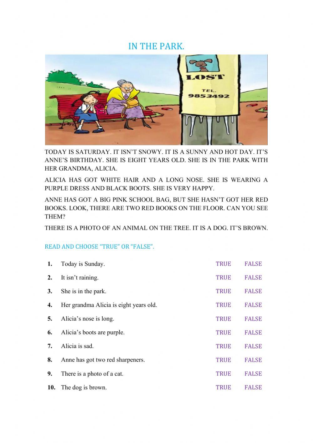 Granny Fixit and the Yellow String - In the Park