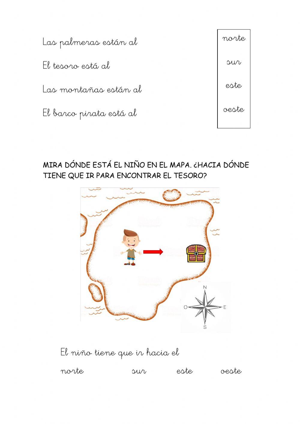 ¡Un mapa del tesoro!